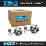 Trq Front Wheel Hubs & Bearing Left Right Pair For Saturn Series Sc Sl Sw. Fixed Price $74.95.