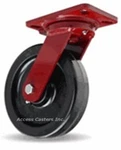 S-HS-8P 8" X 2" Hamilton Swivel Caster, Phenolic Wheel, 1,400 Lb. Capacity. Fixed Price $102.18.