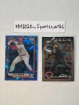 Noelvi Marte 2024 Bowman Chrome Sapphire Refractor Rookie & Topps Rc Reds Offer?. Fixed Price $19.99.