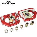 Open Box Aluminum Front Adjustable Camber/caster Plates Red For 90-93 Mustang. Fixed Price $96.28.