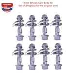 (8 Bolts) Front Left & Right Camber Alignment 14MM Adjustable Kit. Fixed Price $27.54.