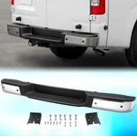 Chrome Rear Bumper Assembly For Nissan NV1500 NV2500 NV3500 2012-2021 W/ Sensors. Fixed Price $144.00.