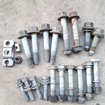 10-16 Hyundai Genesis Coupe Subframe To Chassis Hardware Lot 4LB Bolts Nuts Oem. Fixed Price $39.99.