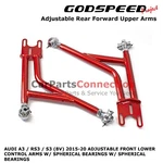 Godspeed Adjustable Front Lower Control Arms For Audi A3 RS3 15-20 AK-121-C. Fixed Price $255.00.