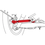 Spc Performance 67806 Alignment Toe Arm Rear 06-18 Toyota RAV4. Fixed Price $148.34.