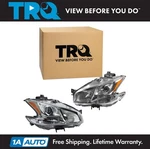 Trq Headlight Assembly Set Driver & Passenger Side Fits 2009-2014 Nissan Maxima. Fixed Price $209.95.