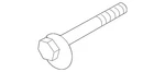 Genuine Audi Lateral Arm Adjust Bolt WHT-001-662. Fixed Price $25.46.