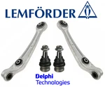 Oem Front Lower Control Arm Forward + Ball Joint Lt & Rt 4PCS Audi Porsche. Fixed Price $337.52.