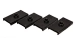 Energy Suspension For 62-80 Mgb Black Rear Leaf Spring Pad Set. Fixed Price $34.11.