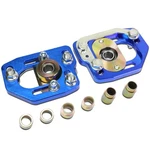 Fit 90-93 Ford Mustang Front Adjustable +/-3.0 Camber +/-2.0 Caster Plates Blue. Fixed Price $58.88.