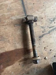 Vw T4 Transporter Front Torsion Bar Body Bolt And Nut 701411131D. Fixed Price $46.34.