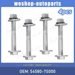 4PCS Rear Lower Control Arm Eccentric Bolt Kit For Nissan Infiniti 54580-7S000. Fixed Price $41.86.