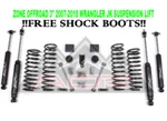 Zone Offroad J13N 3" Suspension System Lift Kit 07-18 Jeep Wrangler Jk 4 Door. Fixed Price $536.53.