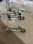 One 1990-2005 Mazda Miata Alignment Bolt Camber Adjusting NAY9-28-6AZ. Fixed Price $15.00.