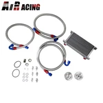 Emusa Universal Row AN10 Engine Oil Cooler +filter Adapter Kit Silver. Fixed Price $199.89.